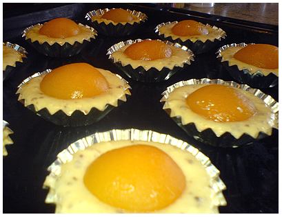 Маффины с абрикосом и шоколадом