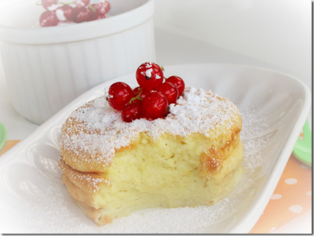 Творожно-яблочное суфле