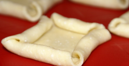 Творожное печенье-пирожное с плодами