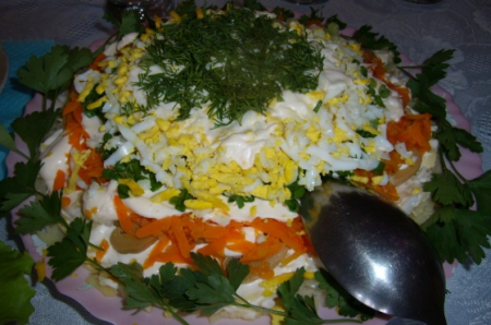 Салат "Весенний день"