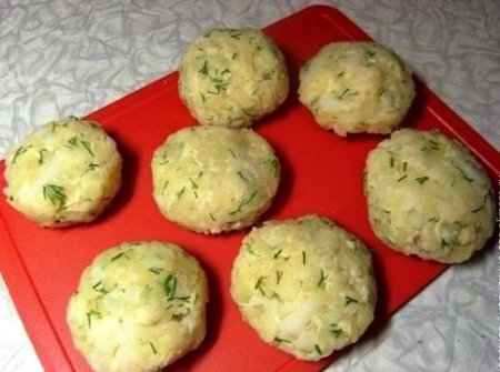 Зразы картофельные с курицей