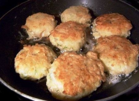 Зразы картофельные с курицей