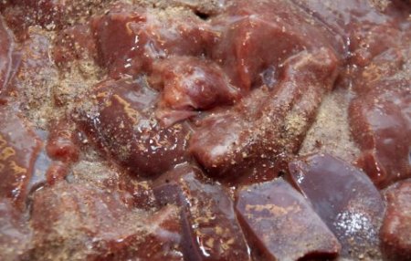 Теплая печень 