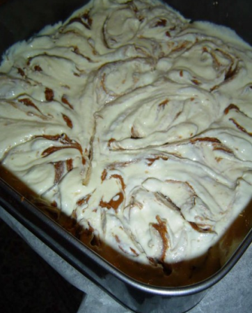 Шоколадно-творожный пирог   