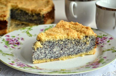 Германский маковый творожник