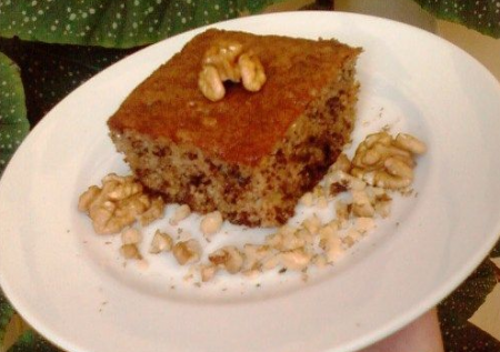 Греческий ореховый пирог 