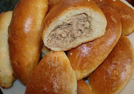 Пирожки с печенкой и картошкой