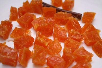 Желейные конфеты из тыквы