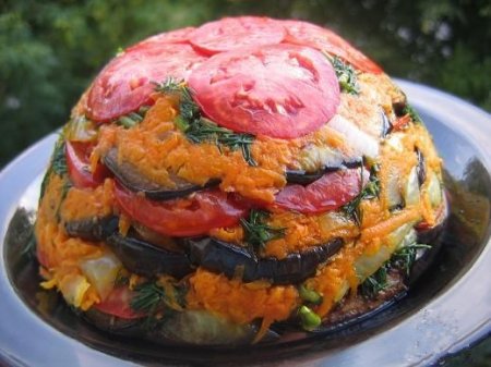 Тортик из овощей