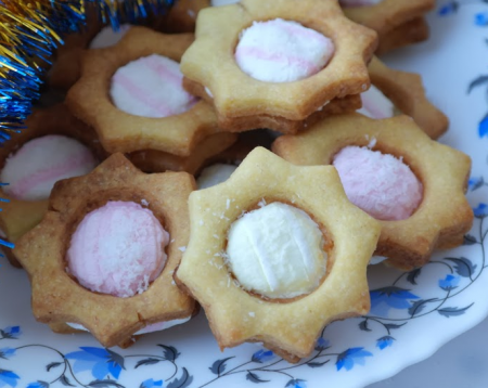 Рисовое печенье с маршмеллоу