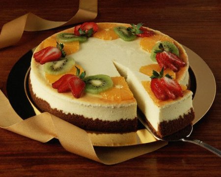 Творожный тортик суфле