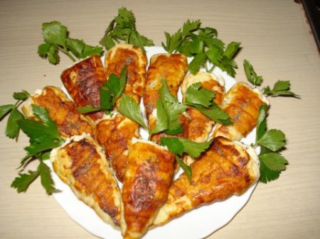 Закусочные "морковки" фаршированные