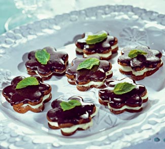 Мятное печенье с шоколадом 