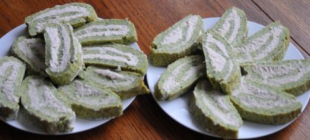 Рулет из брокколи с куриной грудкой