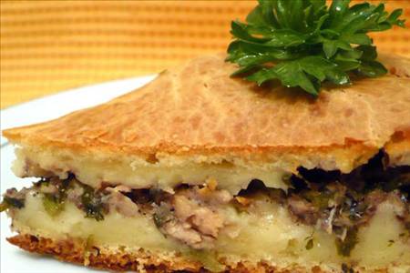 Финский рыбный пирог Калекукко