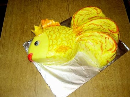 Пирог "Золотая рыбка"