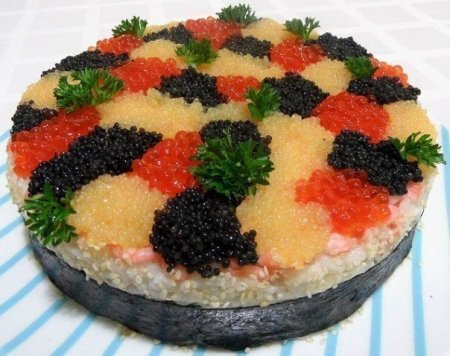 Тортик - суши "3 икринки"
