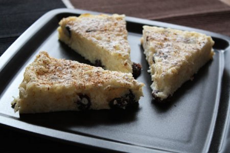 Рисовая запеканка с творогом