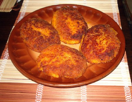 Морковные котлеты