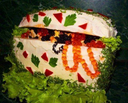 Салат "Драгоценности в сундучке"