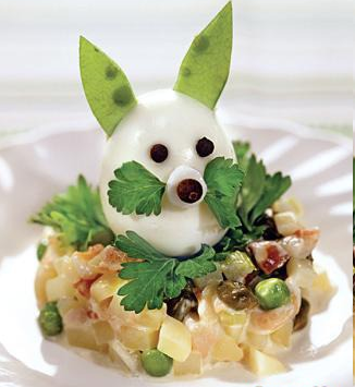 Салат "Зайчик"