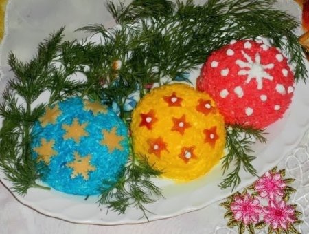Новогодний салатик