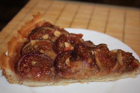 Пирог со полный сил инжиром