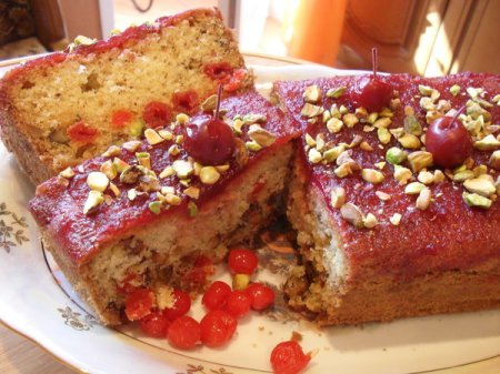 Фисташковый кекс