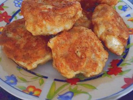 Котлеты куриные с сыром