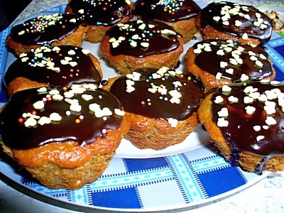 Маффины постные Апельсиновые