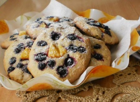 Печенье со смородиной и апельсином
