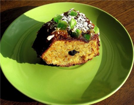 Морковно-банановый кекс