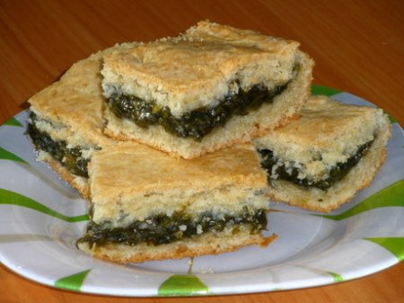 Пирог со щавелем