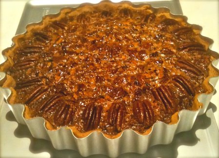 Пирог с орешками - пекан