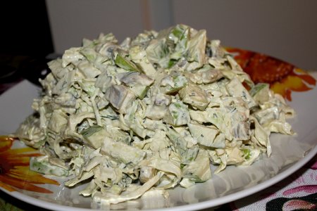 Скандинавский селедочный салат