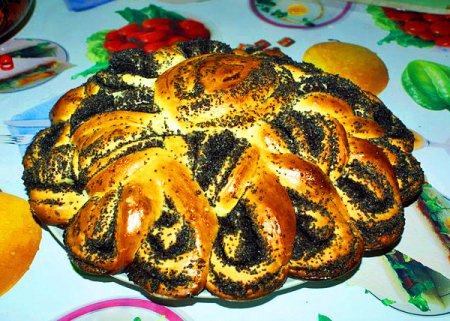 Пирог "Узорчатая салфетка"