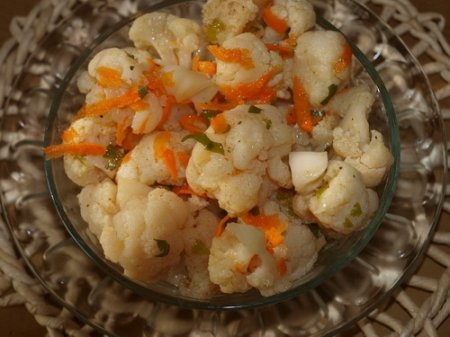 Цветная капуста по-корейски