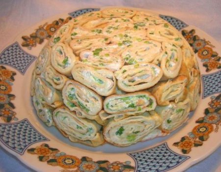 Салат "Кружевница"