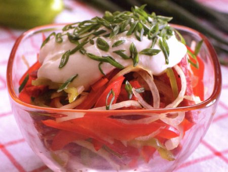 Салат "Будапешт"