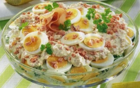 Салат "Оливье" по-мужски