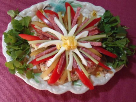 Салат "Цветик семицветик"