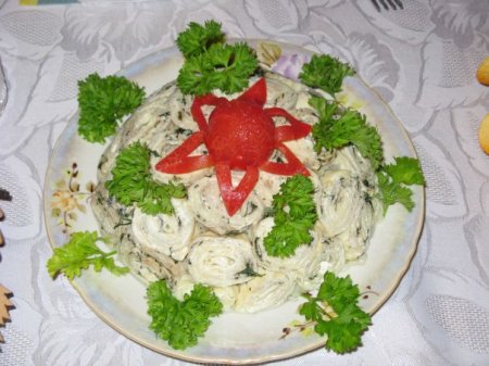 Салат "Клумба"