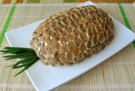 Салат "Ананас"