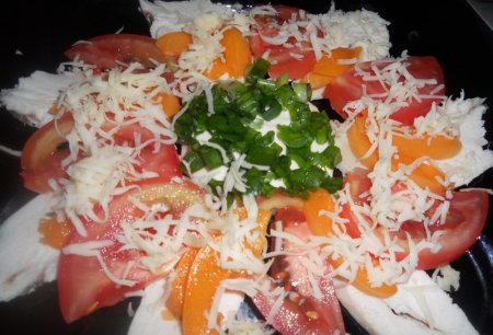 Салат Гербера, непревзойденно подступает для Новогоднего стола.