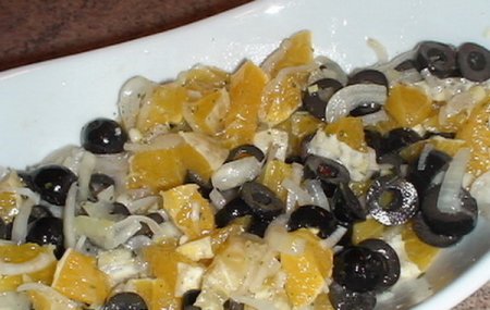 Рецепт арабского салата.