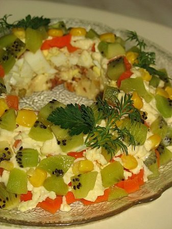 Салат Малахитовый браслет.