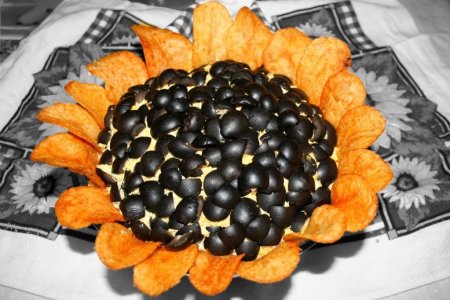 Салат "Подсолнух"